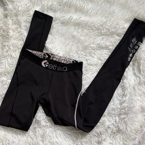 Ethika black full performance subzero leggings